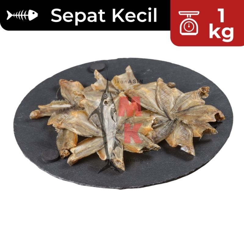 

1kg Sepat Kecil SUPER / Spat kecil / Sepat Kecil-Kecil / Sepat Siem Kecil / Ikan Asin Murah / Ikan Asin Enak