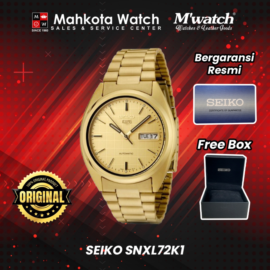 JAM TANGAN PRIA SEIKO SNXL72K1 ORIGINAL
