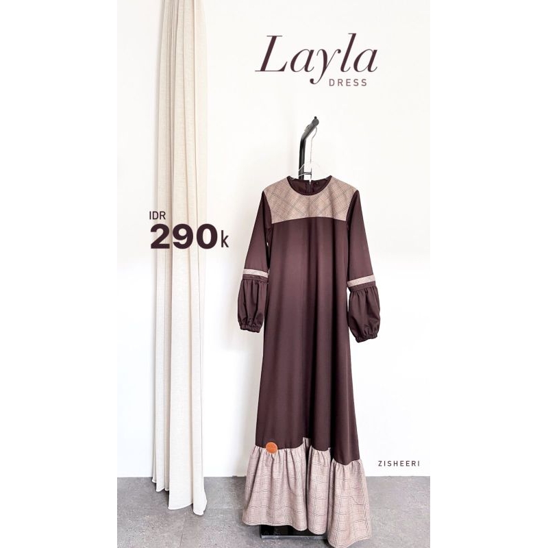 Layla by zisheeri/ Gamis Layla zisheeri/ zisheeri/ gamis Layla / Zisheeri edisi lebaran