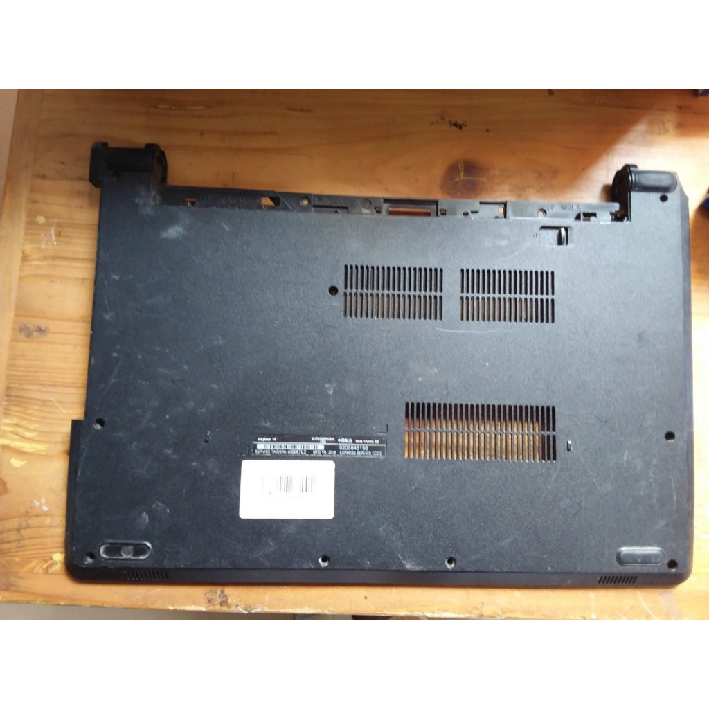 Bottom Case Casing Laptop Dell Inspiron 14 P65G Minus karet bawah 1