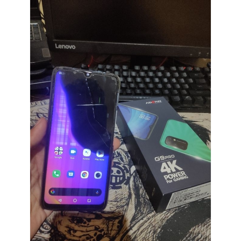 Advan g9 pro 6/64gb segel minus lcd aja