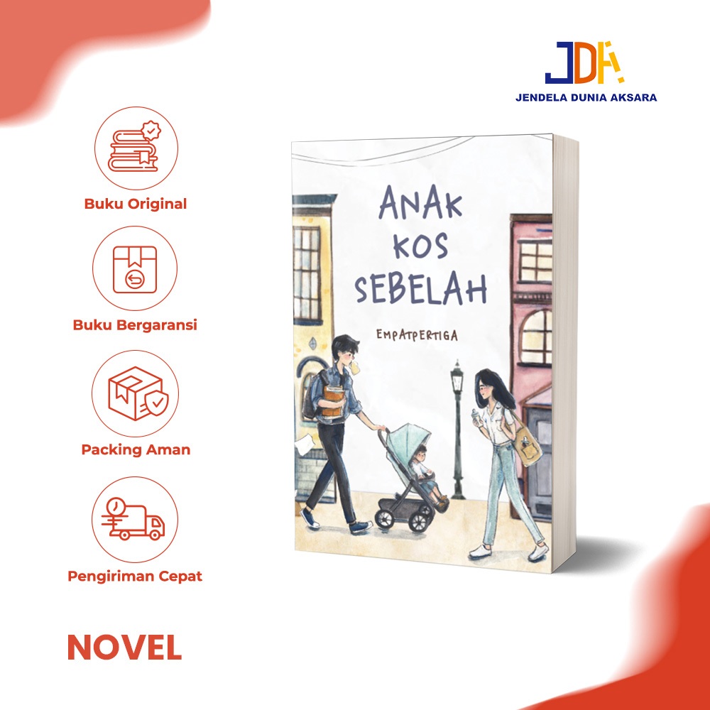 Novel Anak Kos Sebelah - Empatpertiga