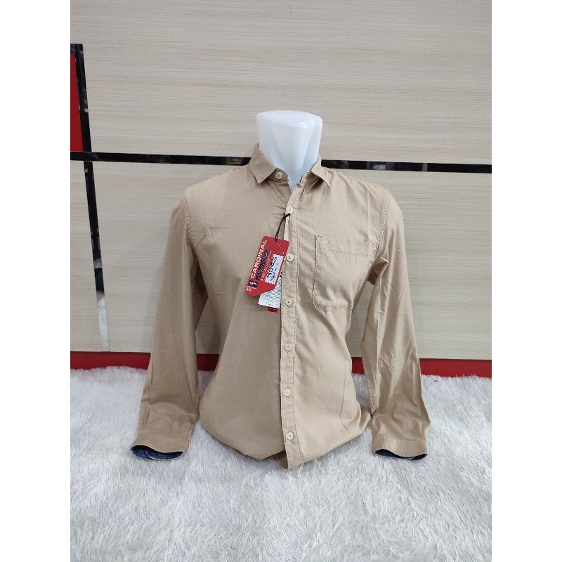 BAJU KEMEJA PANJANG CARDINAL PRIA