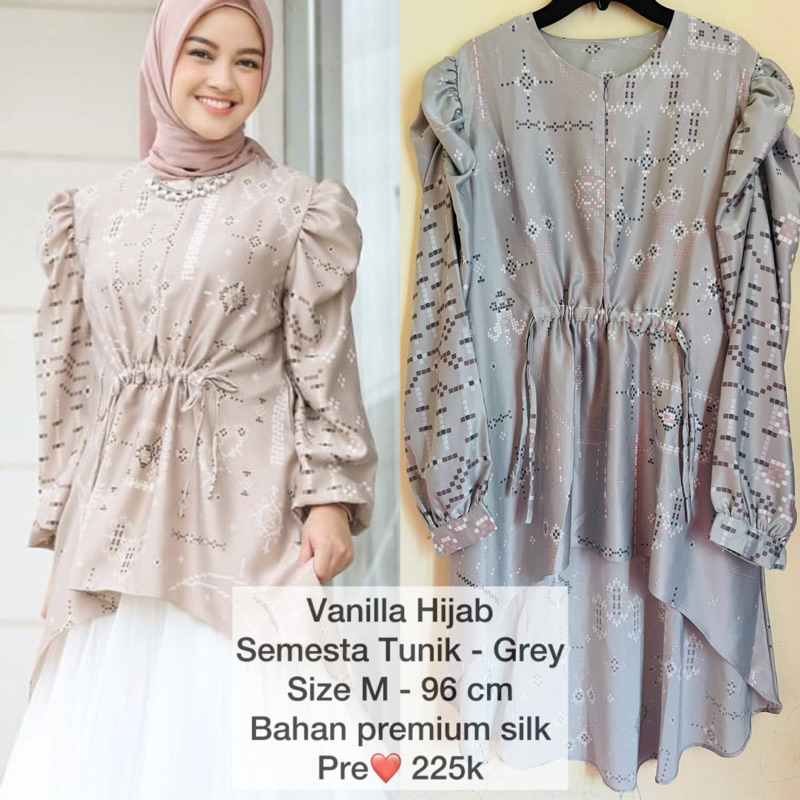 VANILLA HIJAB Semesta Tunik PRELOVED