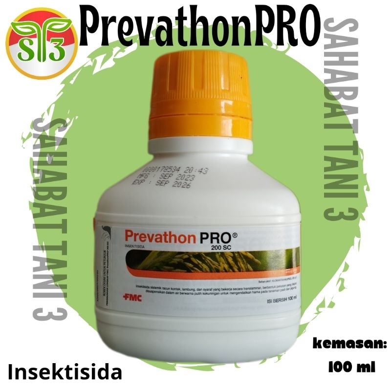 prevathon pro kemasan 100ml insektisida bahan aktif klorantraniliprol 200g/l