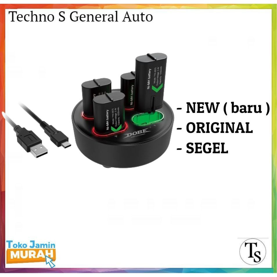 Dobe XBOX Series S Battery Charging pack Batre charger stand Baterai for Xbox one and Xbox series X