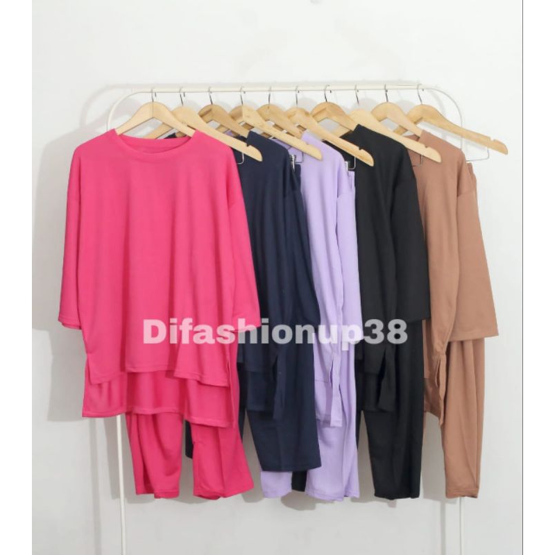 Difashionup Setelan Baju Wanita JUMBO/Onset kekinian