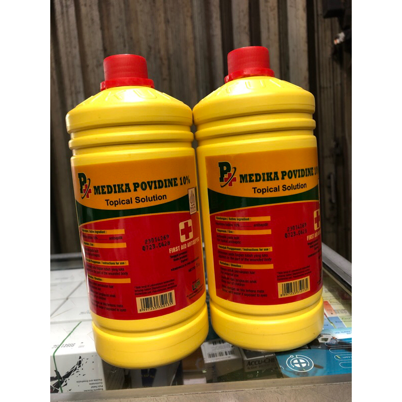 Medika Iodine Povidone / POVIDONE IODINE 1000ML
