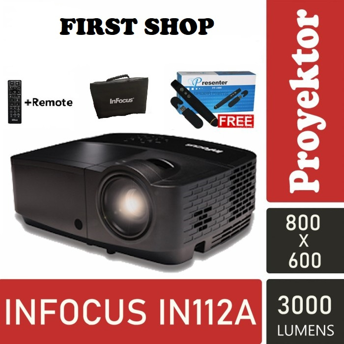 Proyektor Infocus IN112A Brightness 3000 Lumens