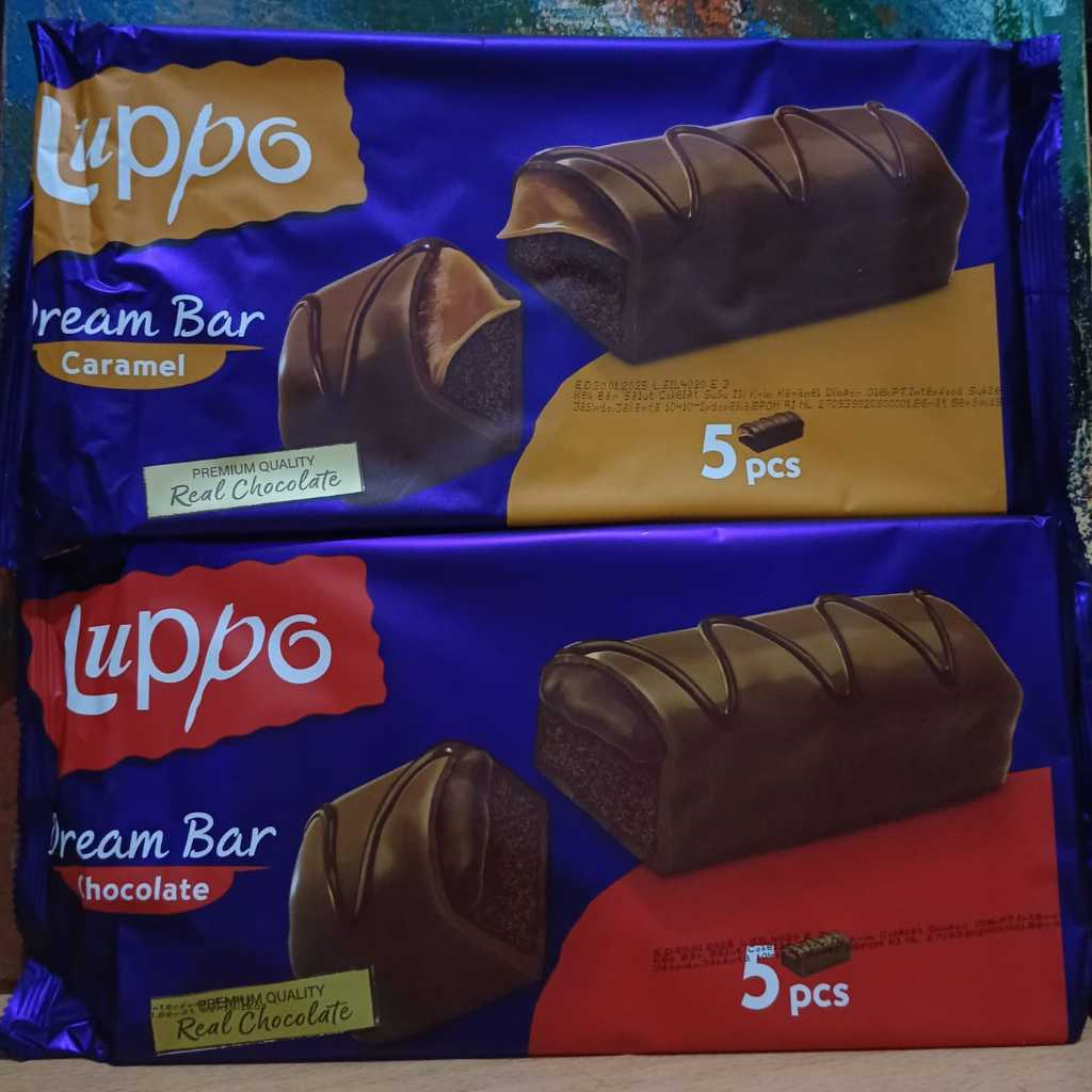 

LUPPO 5x30gr Dream Bar Chocolate Caramel Turkey Coklat Cake