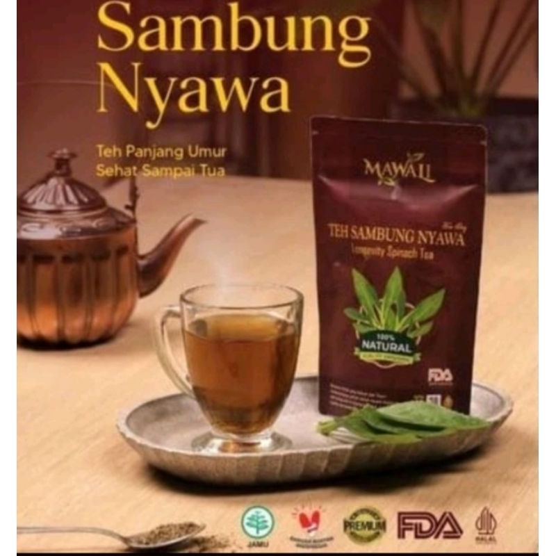 

Teh Herbal Sambung Nyawa MAWALI isi 20bag