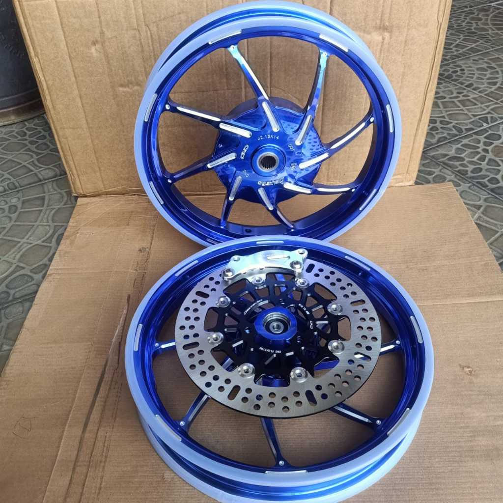 VELG M8 RING 14 MIO 125, MIO SOUL GT 125, FINO VELG DELKEVIC ORIGINAL