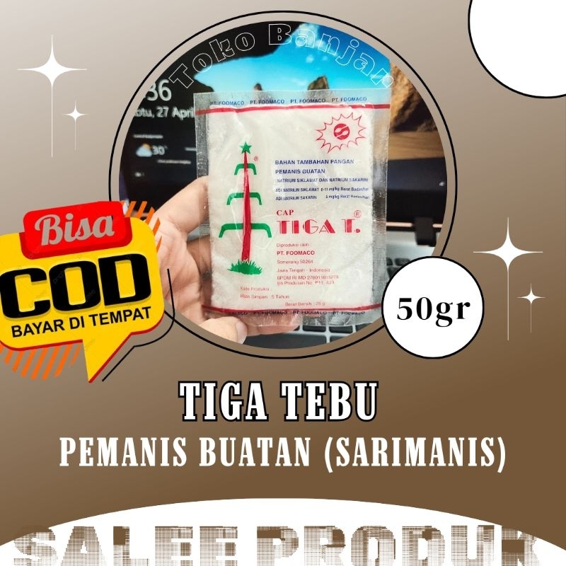 

SARIMANIS TIGA TEBU 50GR