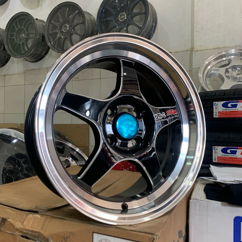 Samlong By Jf Luxury  R15 pcd 4x100 lebar 7 et 35