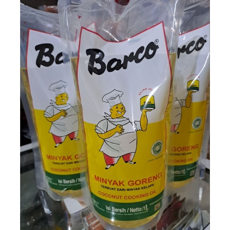 

minyak kelapa Barco 1 liter