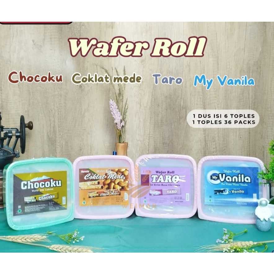 

WAFER ROLL / WAFER STICK ROLL 1 TOPLES ISI 36 SACHET/PACK