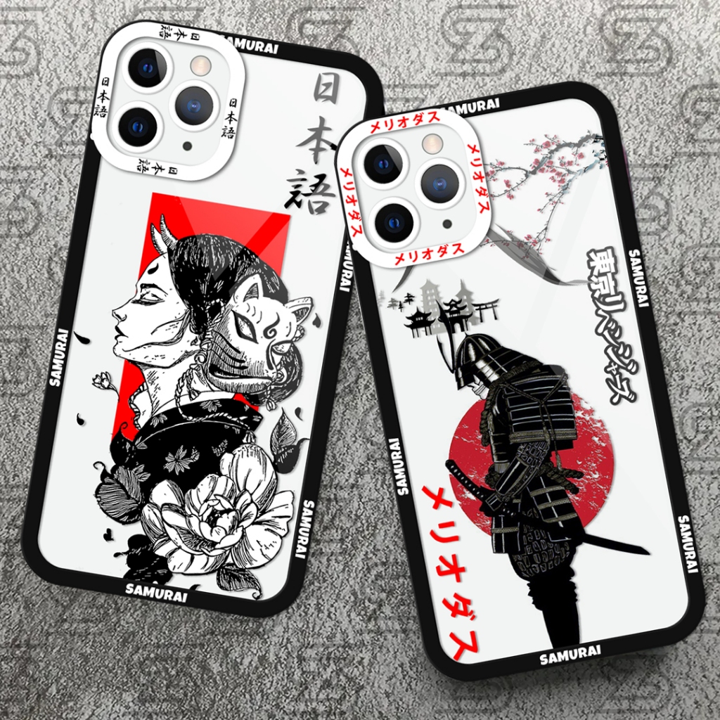 SIZORA OFFICIAL - SM00 - CASE BENING GAMBAR SAMURAI UNTUK TECNO SPARK GO 2023 TECNO POVA 4 TECNO POV
