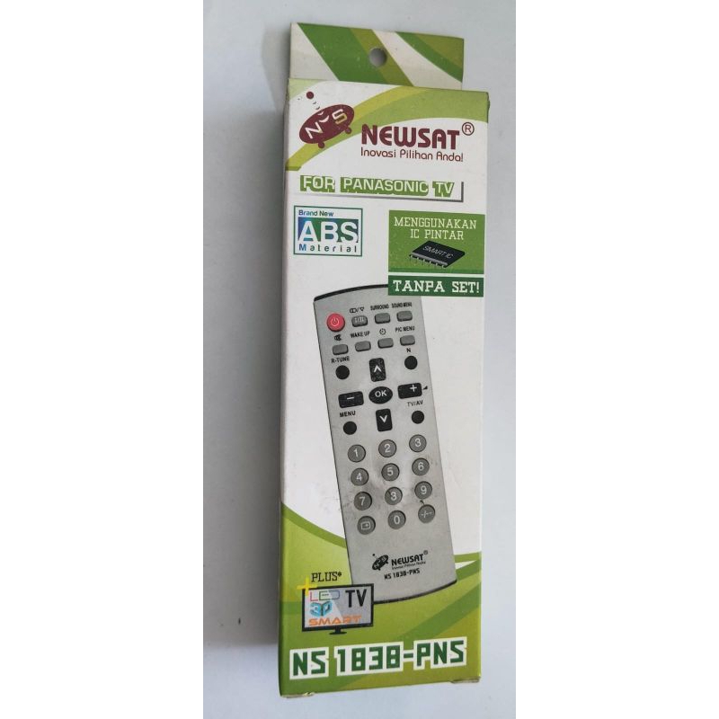 remote tv panasonic LED dan smart tv