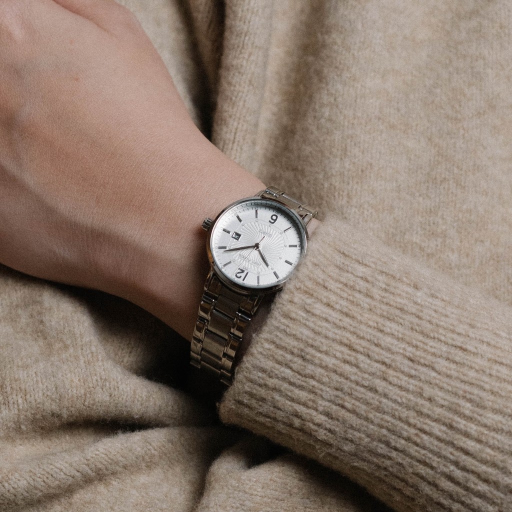 Jam Tangan Rantai Wanita Jean Alexis KLETOS LT JA116 - Prestige Edition - White Dial (30mm)