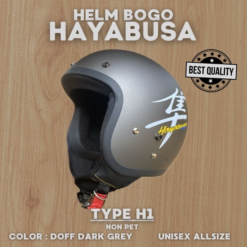 HELM BOGO HAYABUSA ORIGINAL SNI