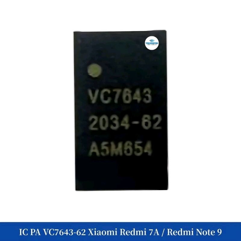 IC RF VC7643-62 REDMI 7A | REDMI NOTE 9
