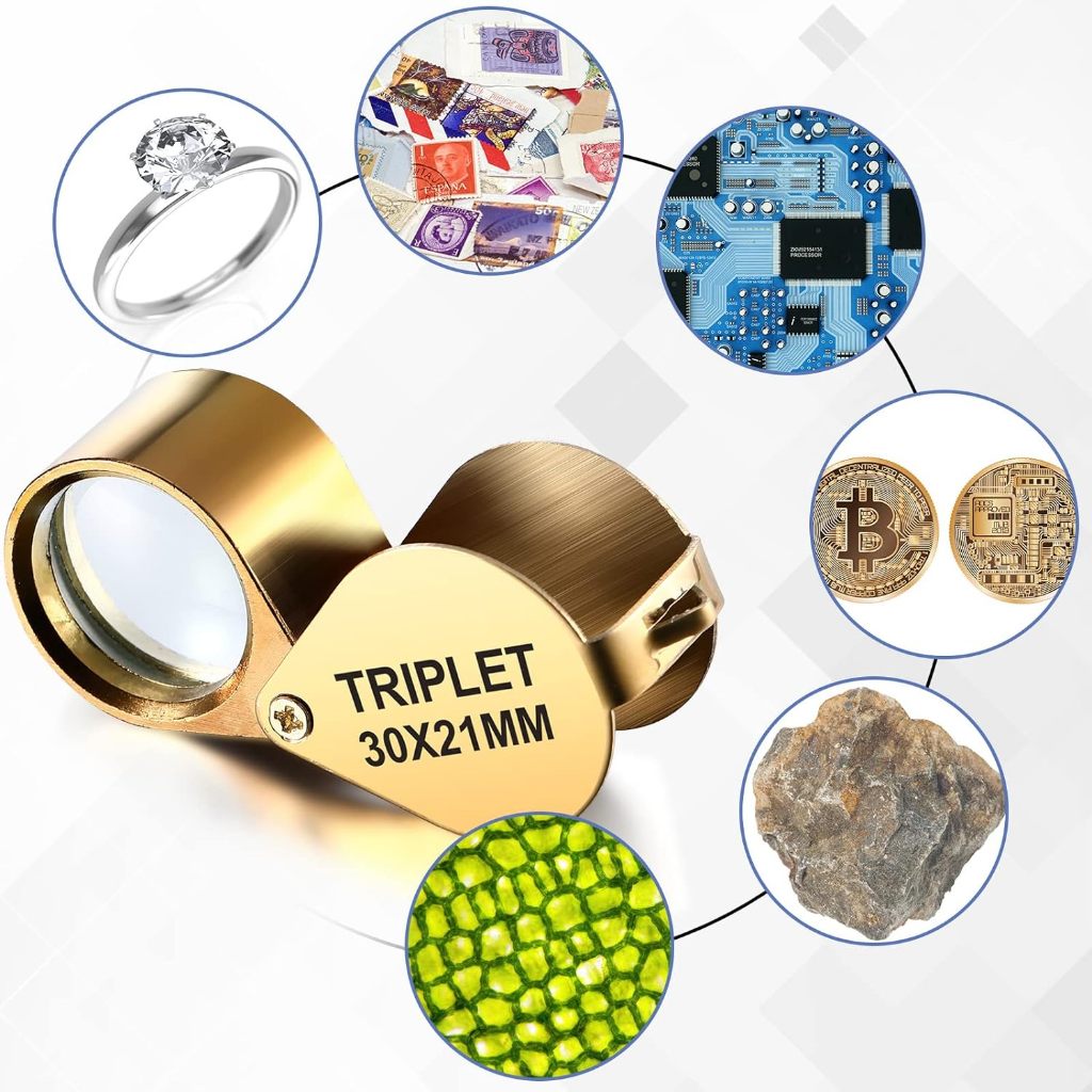 

RB JEWELER'S LOUPE TRIPLET 30X - 21MM KACA PEMBESAR SAMPAI 30 X