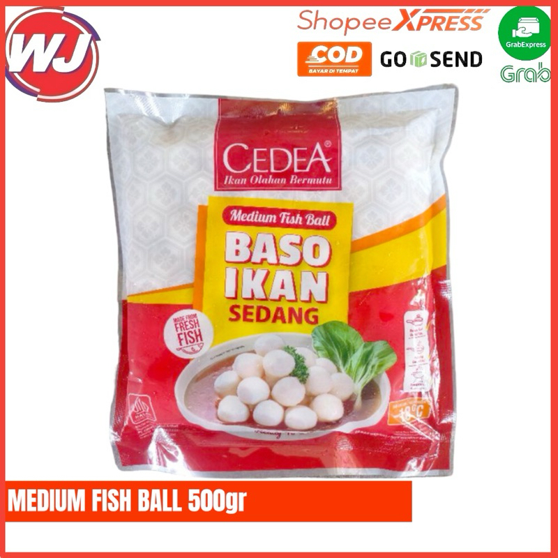 

Cedea MEDIUM FISH BALL 500gram