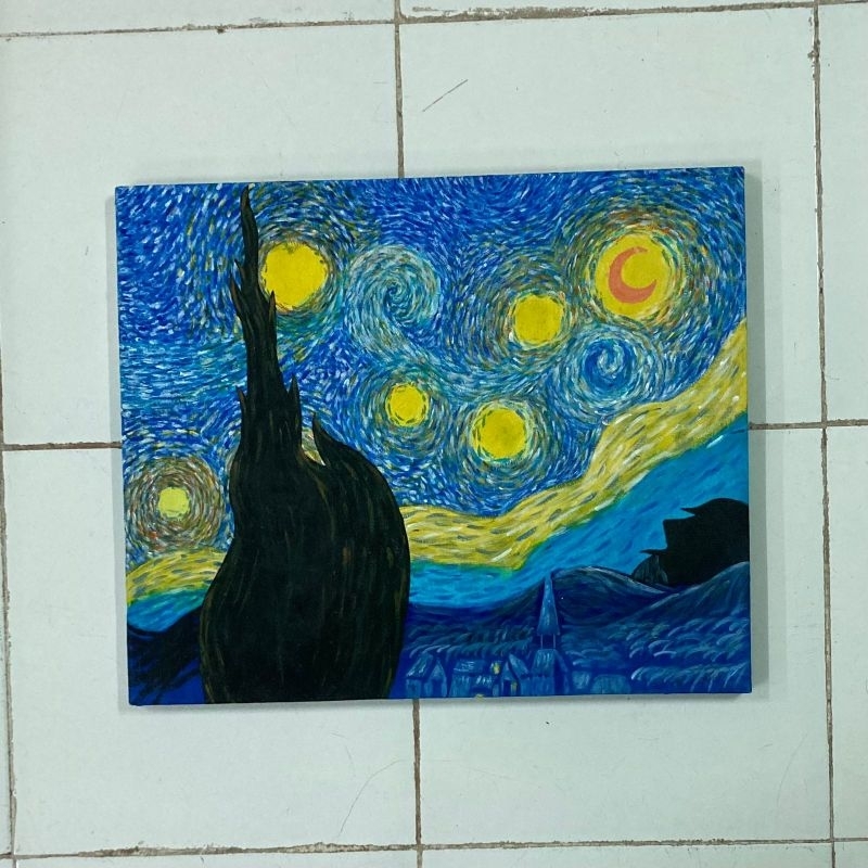 lukisan Van Gogh Starry Night