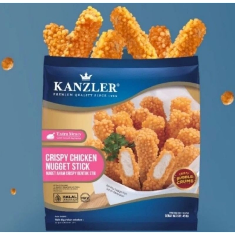 

Kanzler Crispy Chicken Nugget Stick 450 gr