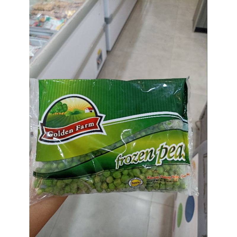 

Goldenfarm Green peas 500gram