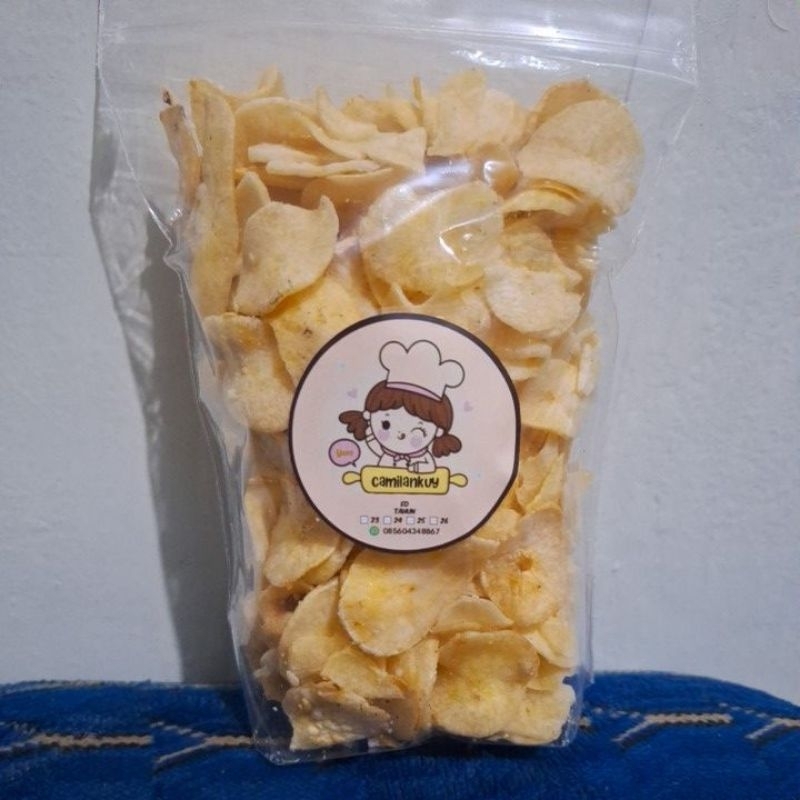 

Kripik singkong madura rasa bawang