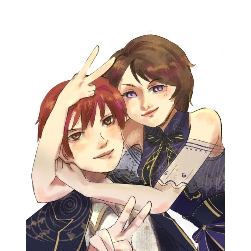 Commision Full Color [Jasa gambar, Fanart, OC, Ilustrasi]