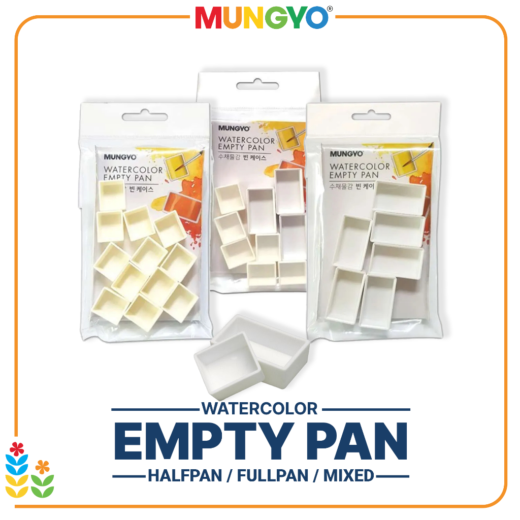 

Mungyo Empty Pan Watercolor Plastic Case