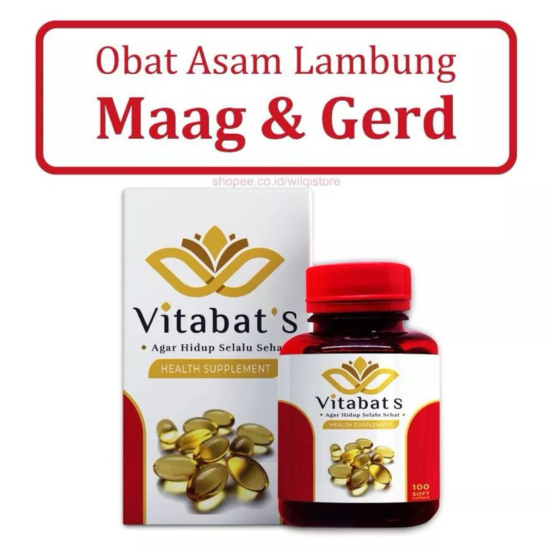 Vitabats Obat Lambung Paling Ampuh - Vitabat's Maag & Gerd