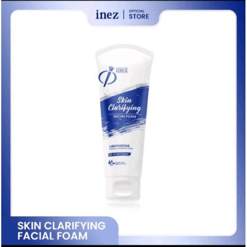 Inez Skin Clarifying Facial Foam/ Sabun Pembersih Wajah