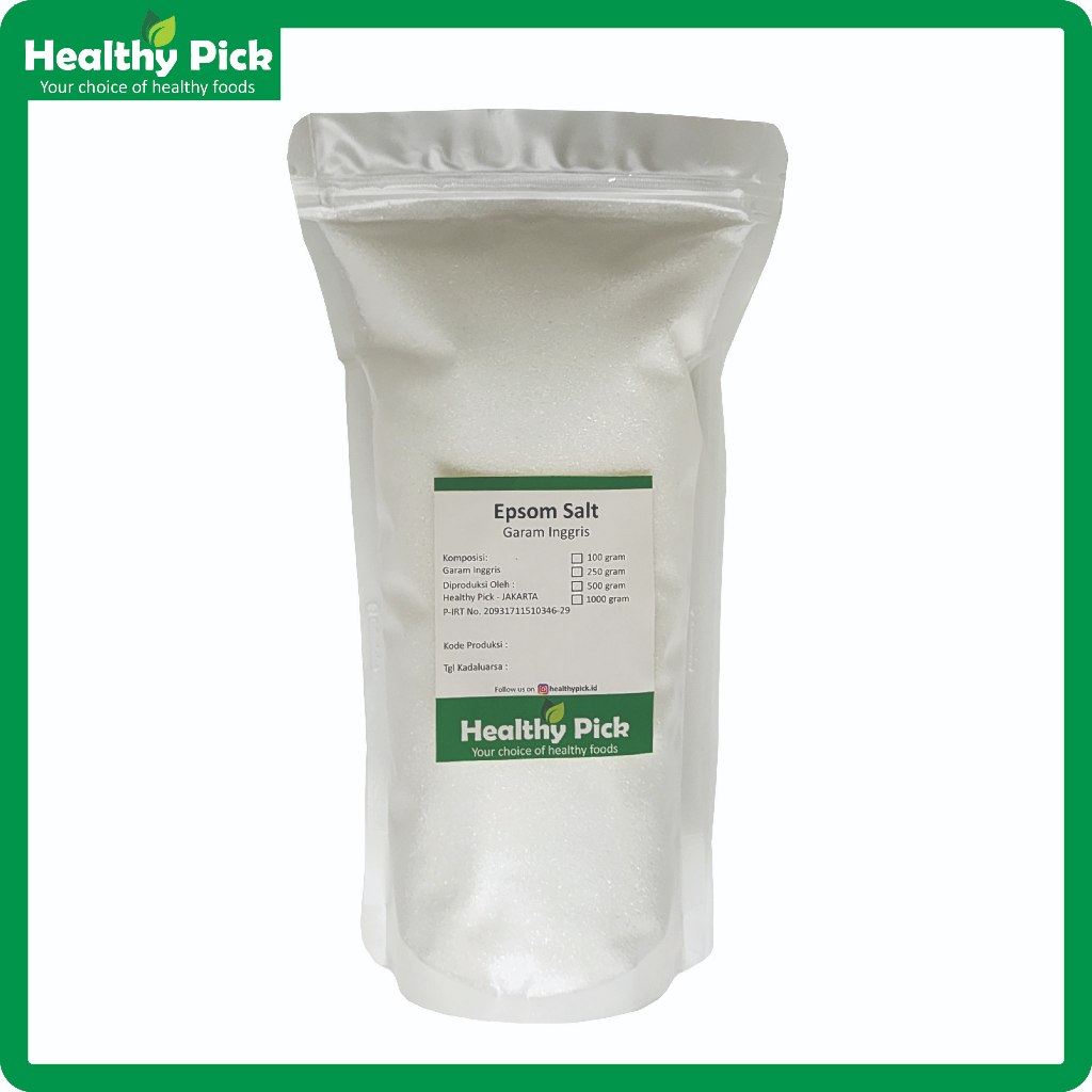 

Epsom Salt Food Grade 1 Kg (1000gr)