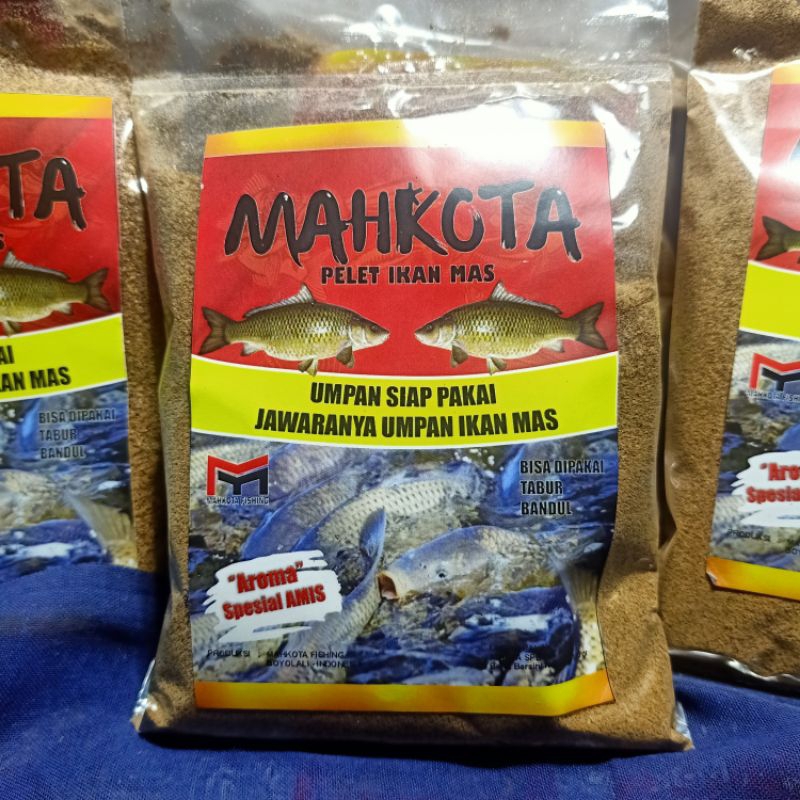 Pelet Mahkota Pelet Ikan Mas Babon Rame Pelet Amis Udang Mancing