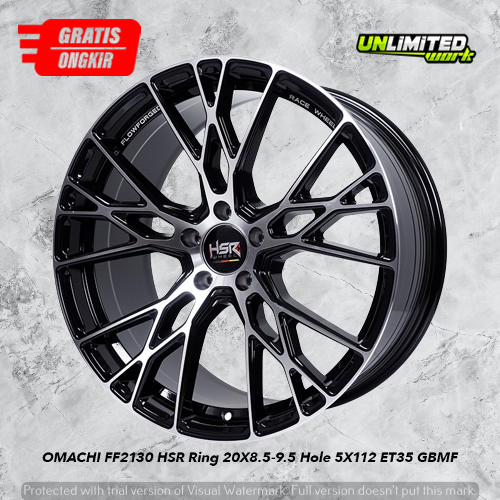 Velg Racing Ring 20 Buat Mobil Mercy Mercedes Benz HSR OMACHI R20