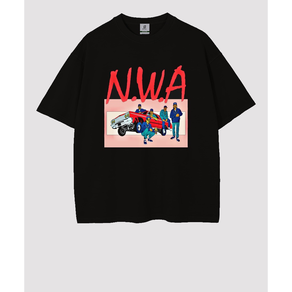kaos N.W.A Style Oversize Tshirt Tee