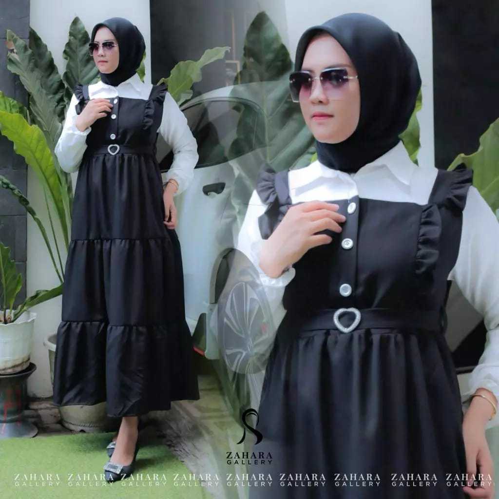 baju gamis terbaru 2025 wanita kekinian / Livy dress remaja