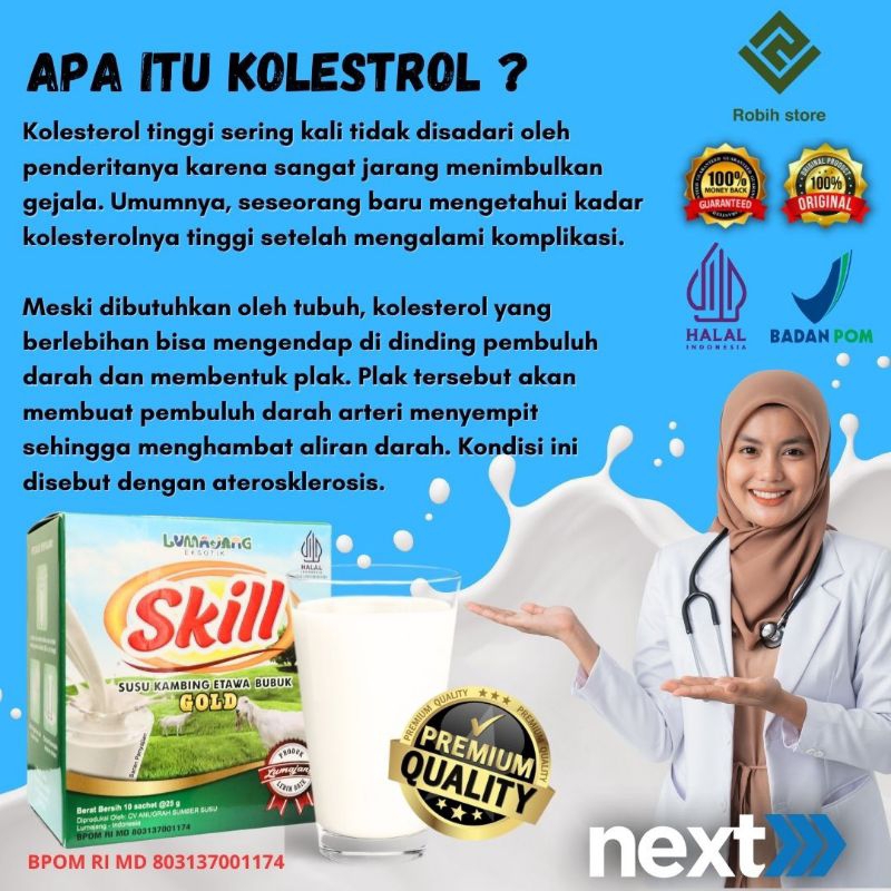 

SUSU KAMBING ETAWA SKILL
