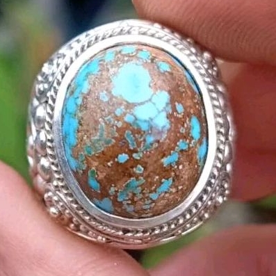 Cincin Batu Pirus Persia Lawasan