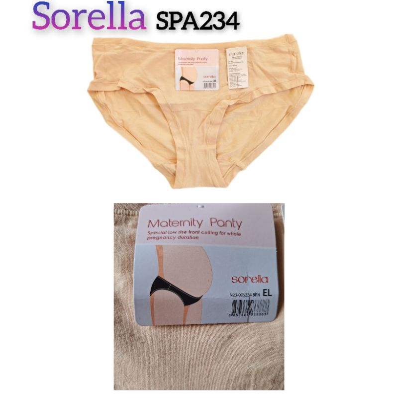 SPA234 Panty Celana Dalam Katun hamil midi Sorella L XL