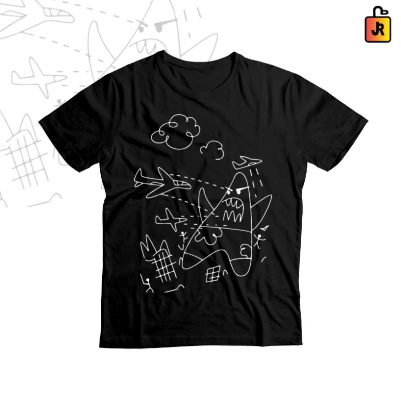 Erzsa Kaos Tanda Tangan Patrick Star | Kaos Spongebob | Kaos Meme | Kaos Distro Katun Combad