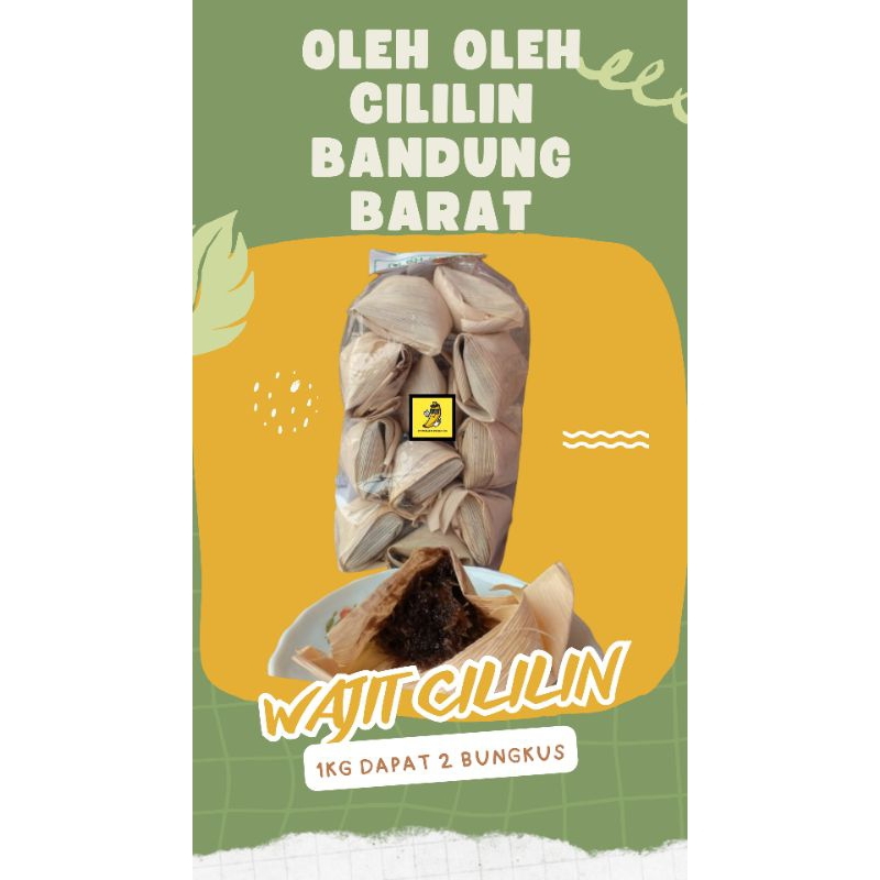 

Wajit Asli Ketan Hitam khas cililin bandung barat (1kg dapat 2 bungkus)