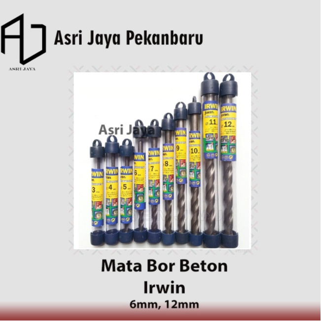 Mata Bor Beton IRWIN 6mm/12mm