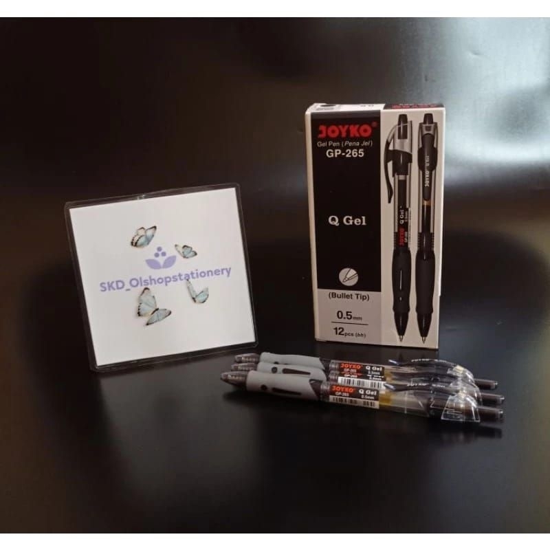 

Pulpen Gel Joyko Q Gel GP-265 Joyko 0,5 mm ( isi 12 pcs )