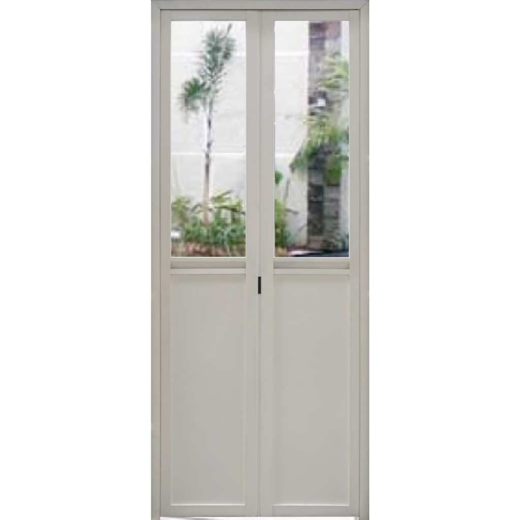 Pintu Aluminium kamar mandi lipat WINALEX Type BD01 ukuran 80x200