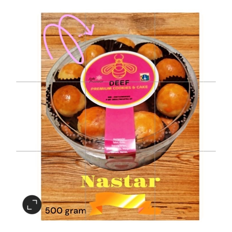 

Deef Kue Nastar 500gram