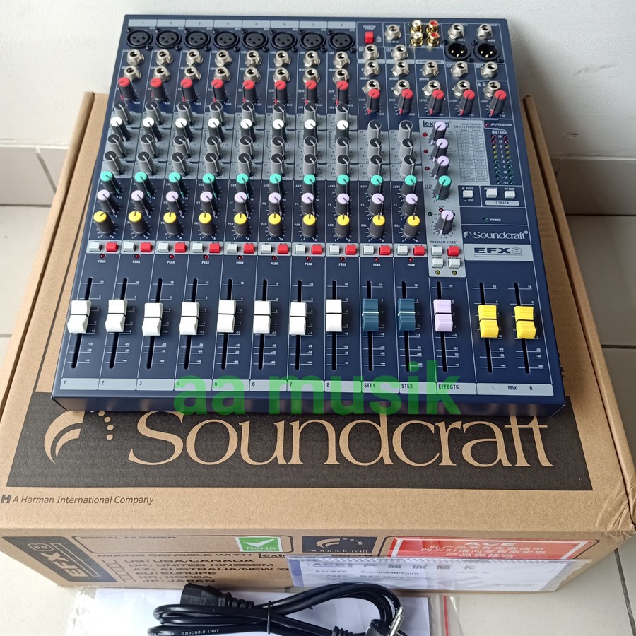 Mixer Soundcraft EFX8 Effact lexicon GRADE A